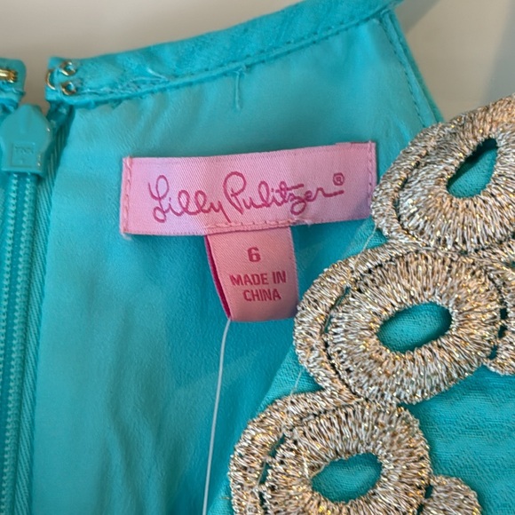 Sz 6 NWT Lilly Pulitzer pearl shift dress - Picture 4 of 4